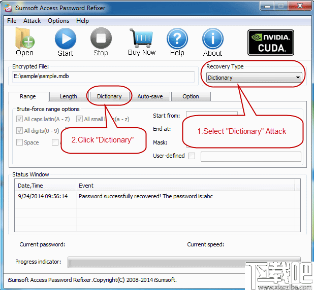 iSumsoft Access Password Refixer(Access数据库密码恢复工具)