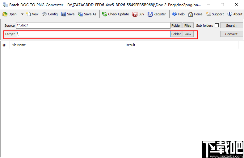 Batch DOC to PNG Converter(doc转png工具)