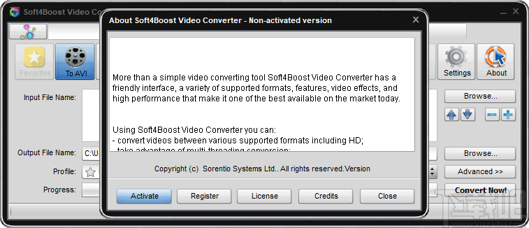 Soft4Boost Video Converter(视频格式转换工具)