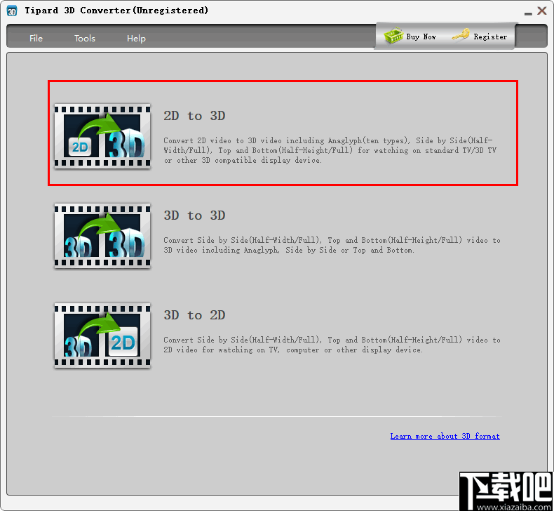 Tipard 3D Converter(2D视频转3D工具)