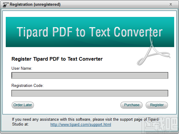 Tipard PDF to Text Converter(PDF转Text软件)