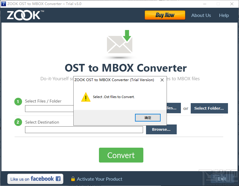 ZOOK OST to MBOX Converter(OST转MBOX转换器)