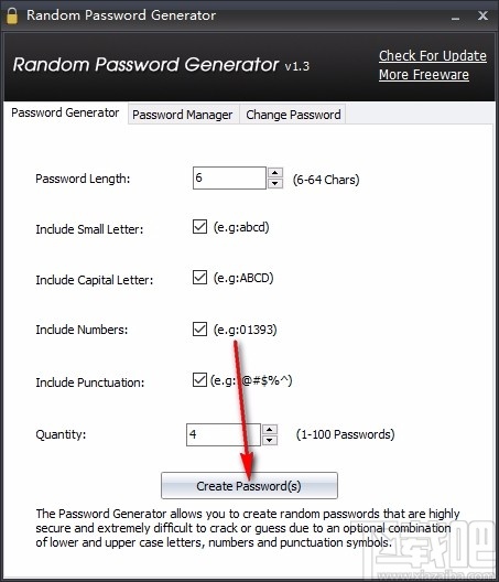 Random Password Generator(多功能随机密码生成器)