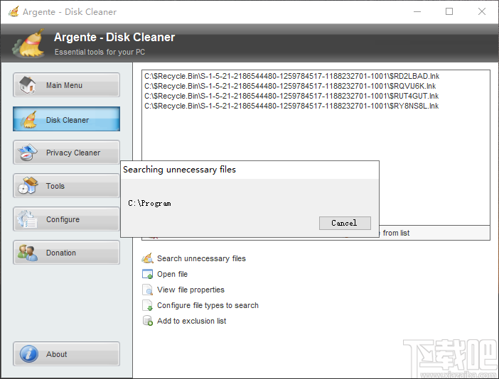 Argente Disk Cleaner(磁盘垃圾清理工具)
