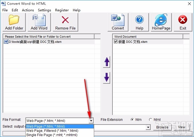 Convert Word to HTML(Word转HTML工具)