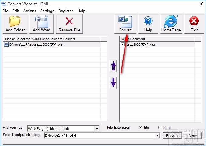 Convert Word to HTML(Word转HTML工具)