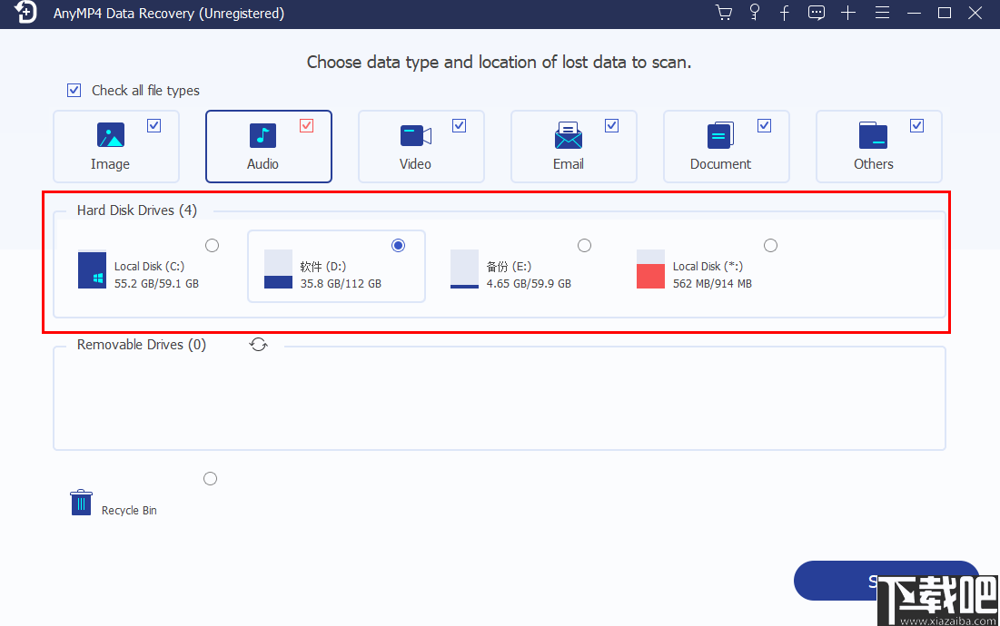 AnyMP4 Data Recovery(数据恢复软件)