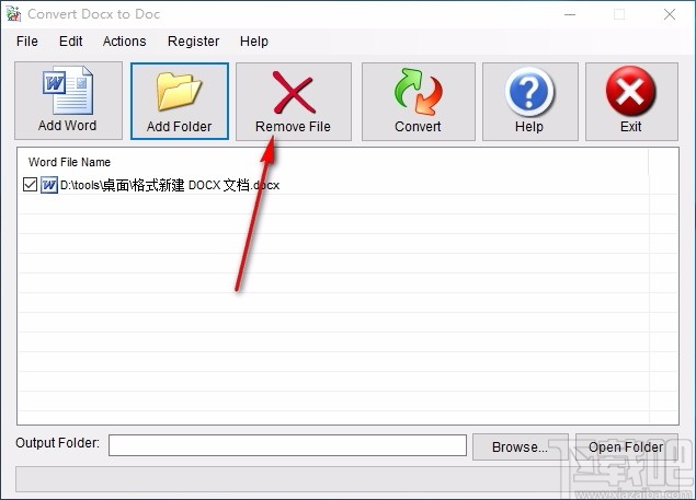 Convert Docx to Doc(Docx转Doc工具)