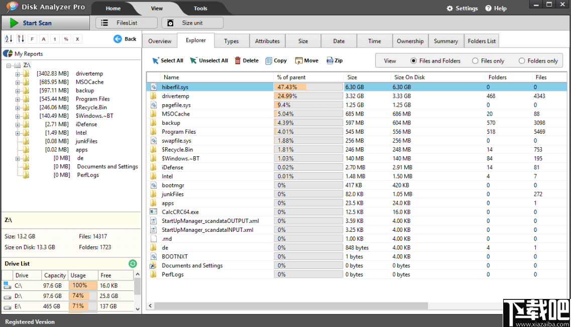 Disk Analyzer Pro(磁盘分析工具)