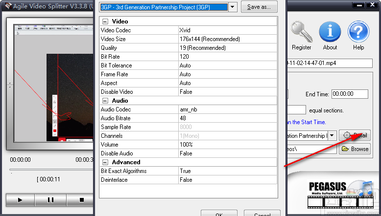 Agile Video Splitter(视频分割工具)