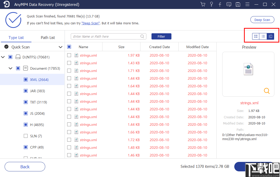 AnyMP4 Data Recovery(数据恢复软件)