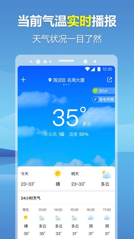 暖心天气预报(4)