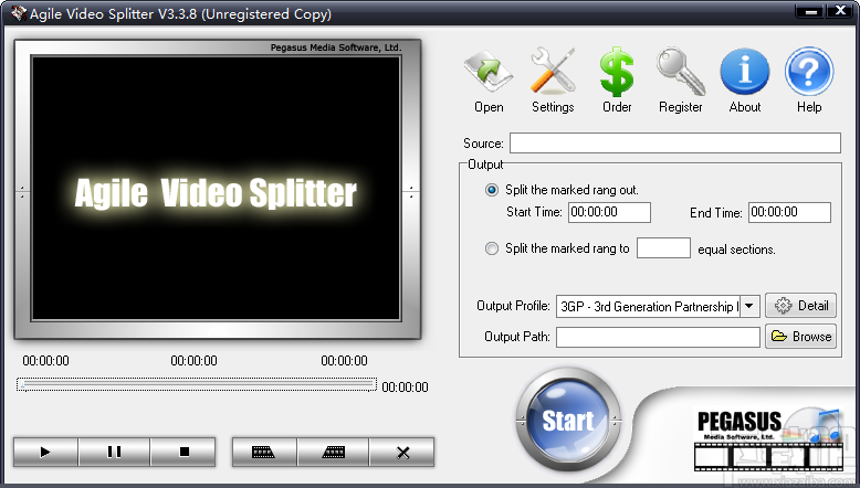 Agile Video Splitter(视频分割工具)