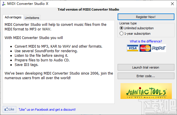 MIDI Converter Studio(音频转换软件)