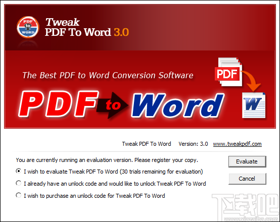 Tweak PDF To Word(PDF转Word工具)