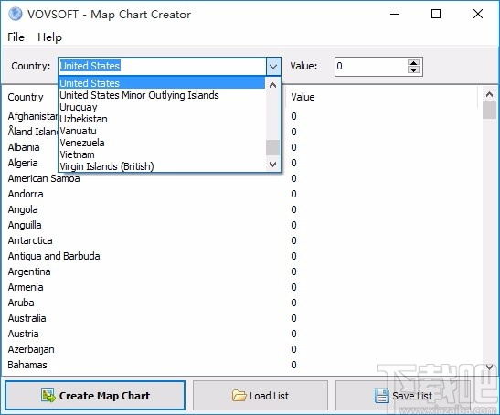 Map Chart Creator(地图制作工具)