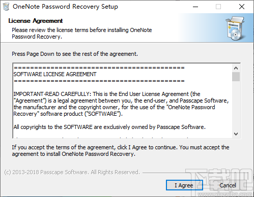 OneNote Password Recovery(密码恢复软件)