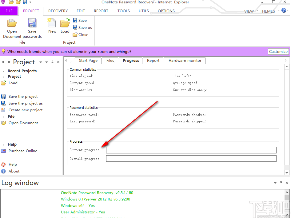 OneNote Password Recovery(密码恢复软件)