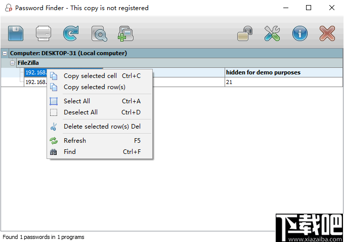 Password Finder(密码查找恢复软件)