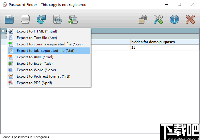 Password Finder(密码查找恢复软件)