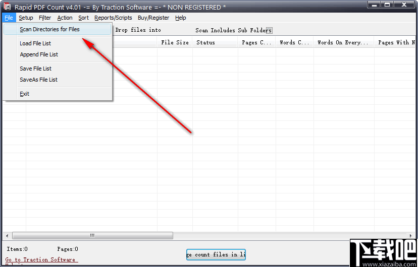 Rapid PDF Count(PDF文档计数工具)