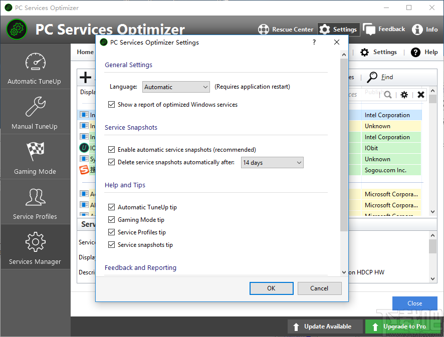 PC Services Optimizer(电脑性能优化软件)