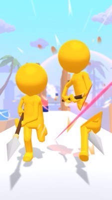 武士一刀两断 
