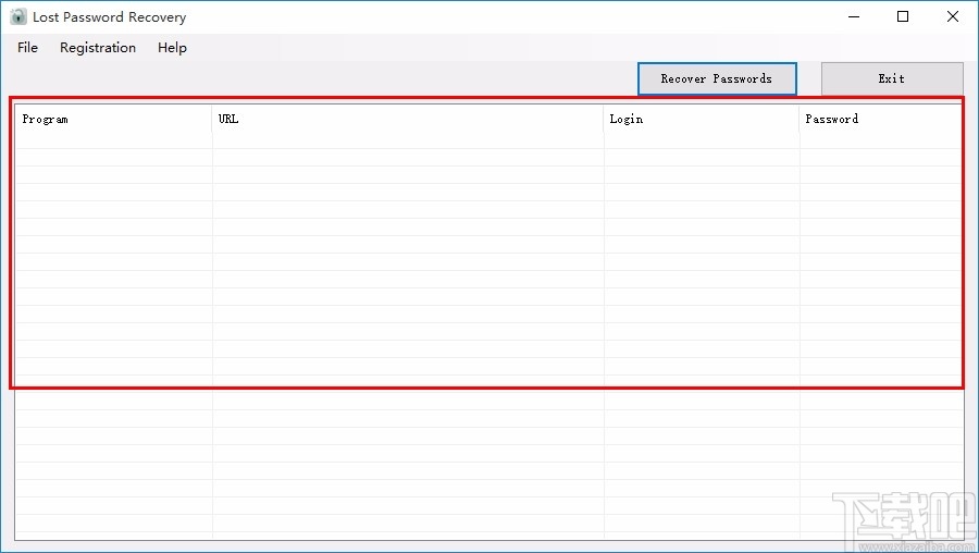 Lost Password Recovery(浏览器密码恢复软件)