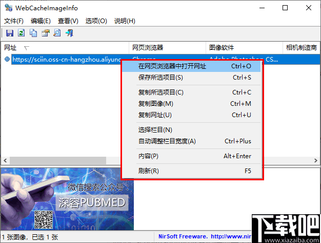 WebCacheImageInfo(网页缓存图片浏览工具)