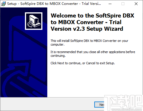 SoftSpire DBX to MBOX Converter(DBX转换成MBOX)