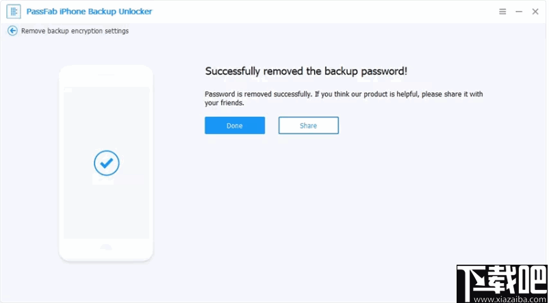 Passfab iPhone Backup Unlocker(苹果备份解锁工具)