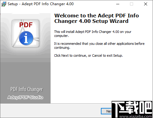 Adept PDF Info Changer(PDF信息修改工具)