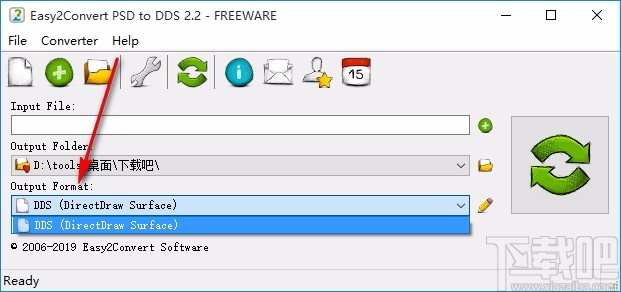Easy2Convert PSD to DDS(PSD转DDS格式转换器)