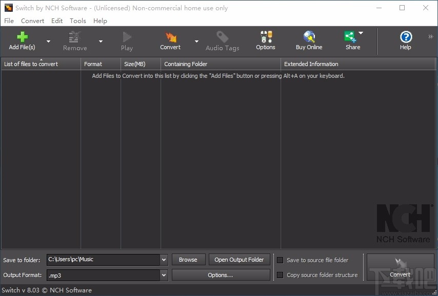Switch Audio File Converter(音频转换软件)