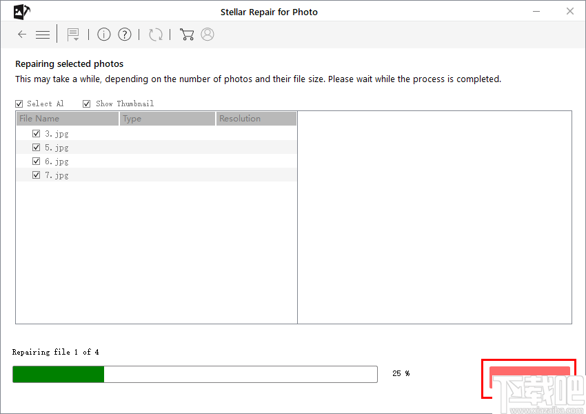 Stellar Repair for Photo(Jpeg图片修复软件)