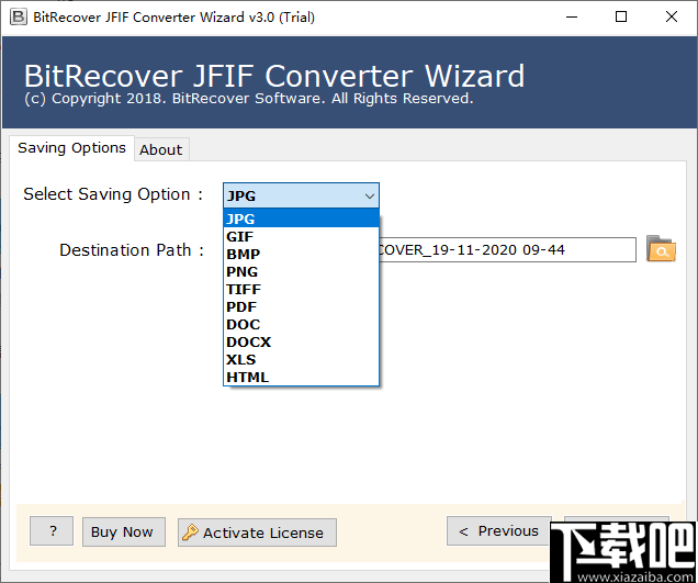 BitRecover JFIF Converter(JFIF图片格式转换器)