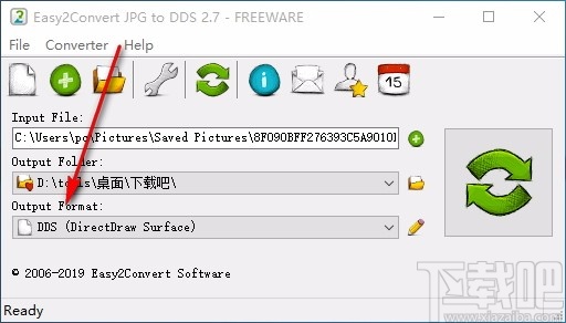 Easy2Convert JPG to DDS(JPG转DDS格式工具)