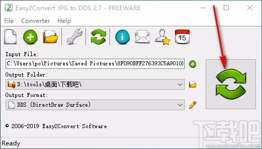 Easy2Convert JPG to DDS(JPG转DDS格式工具)