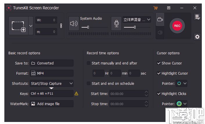 TunesKit Screen Recorder(录屏软件)