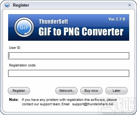 ThunderSoft GIF to PNG Converter(GIF转PNG软件)