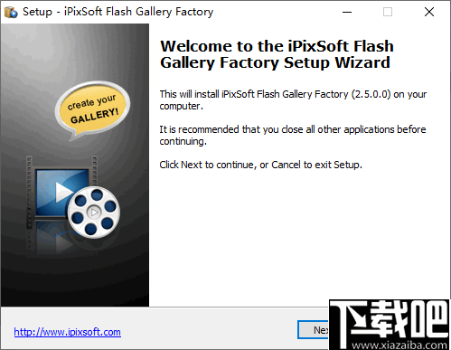 iPixSoft Flash Gallery Factory(动画制作工厂)