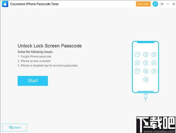 Cocosenor iPhone Passcode Tuner(苹果手机密码删除软件)