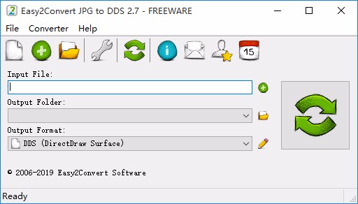 Easy2Convert JPG to DDS将JPG图片转为DDS图片的方法
