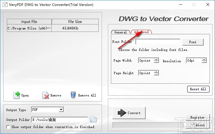 VeryPDF DWG to Vector Converter(Cad图纸转换器)