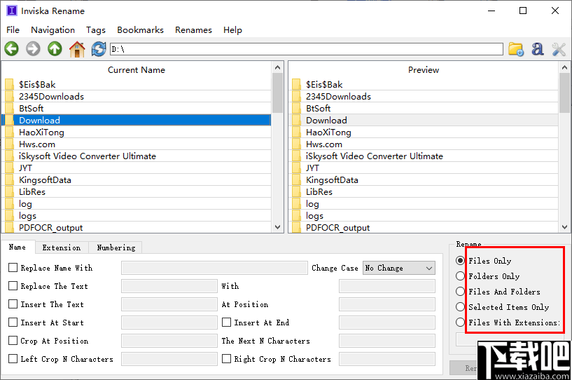 Inviska Rename(批量重命名软件)