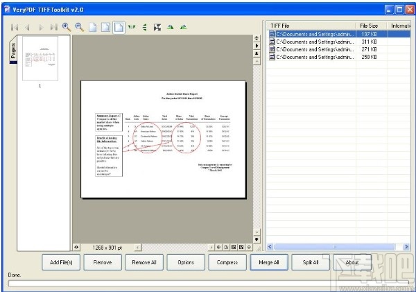 VeryPDF TIFFToolkit(TIFF压缩工具)