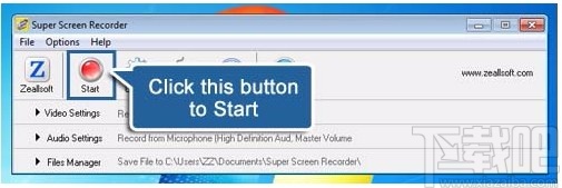 Zeallsoft Super Screen Recorder(屏幕录像机)