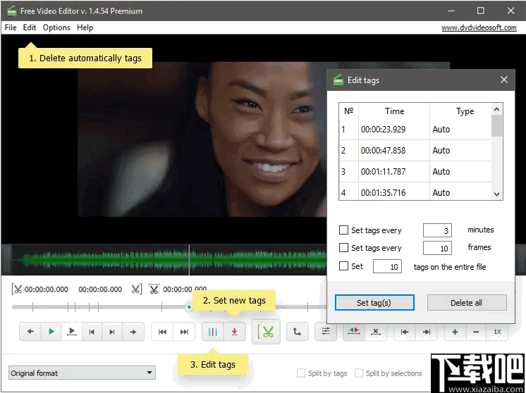 DVDVideoSoft Free Video Editor(视频剪辑软件)