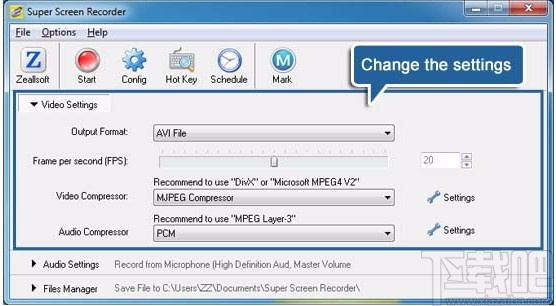 Zeallsoft Super Screen Recorder(屏幕录像机)