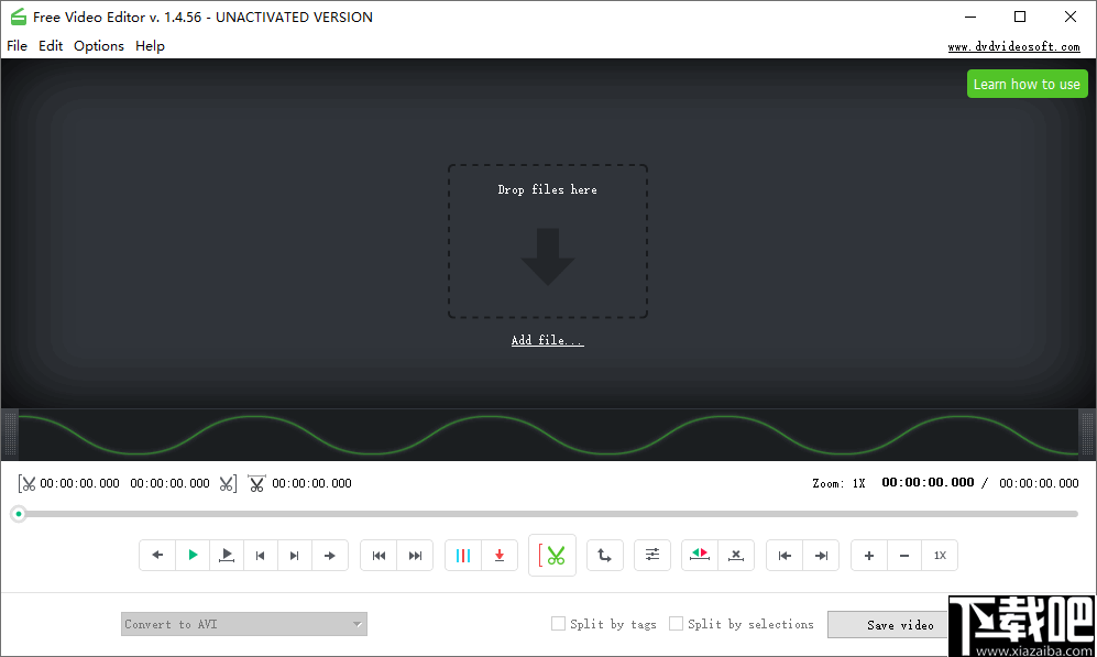 DVDVideoSoft Free Video Editor(视频剪辑软件)